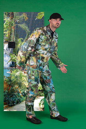 Demonstration of the suit's capabilities